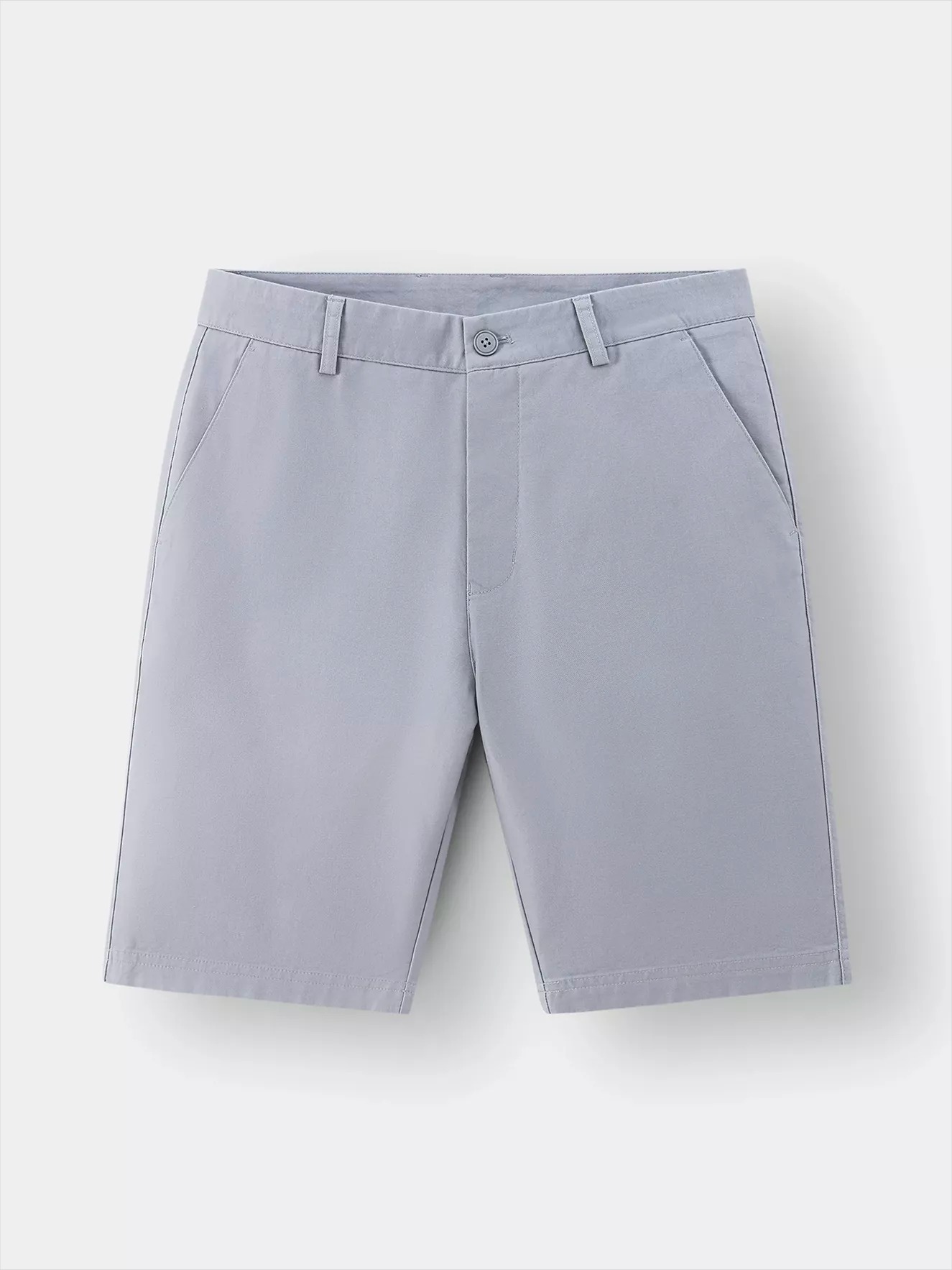 Men's Cotton Khaki Shorts Basic Regular