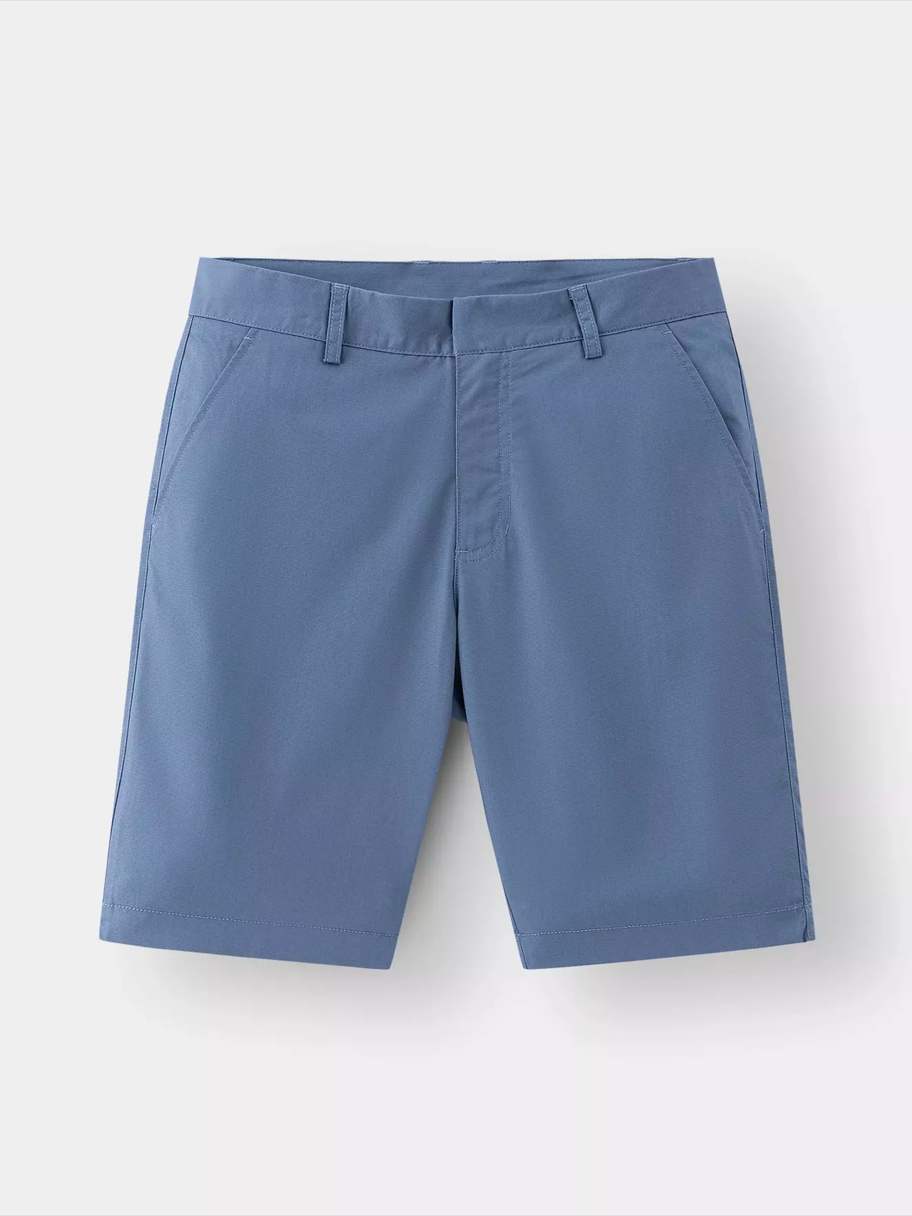 Men's Khaki Shorts with Smart-Waistband